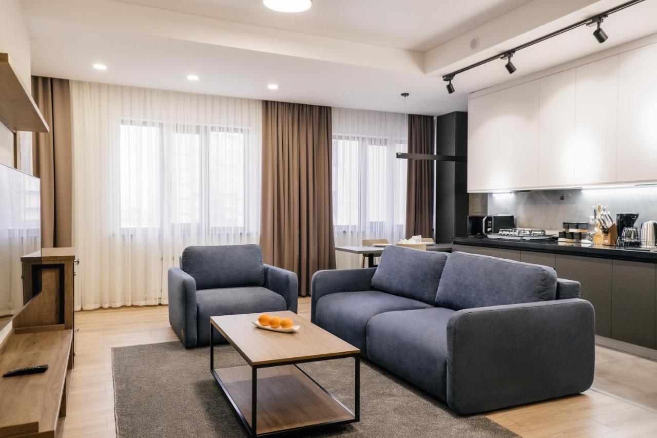 Solutel Apartments-35 بيشكيك المظهر الخارجي الصورة